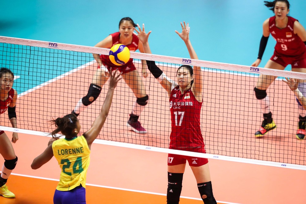 COPA DO MUNDO DE VÔLEI FEMININO. BRASIL. CHINA.