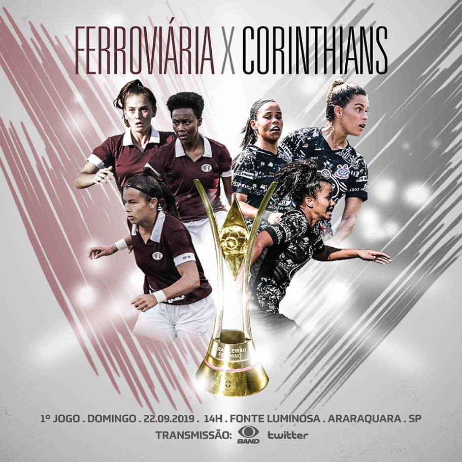 CAMPEONATO BRASILEIRO DE FUTEBOL FEMININO SÉRIE A1. FINAL. FERROVIÁRIA-SP. CORINTHIANS-SP.