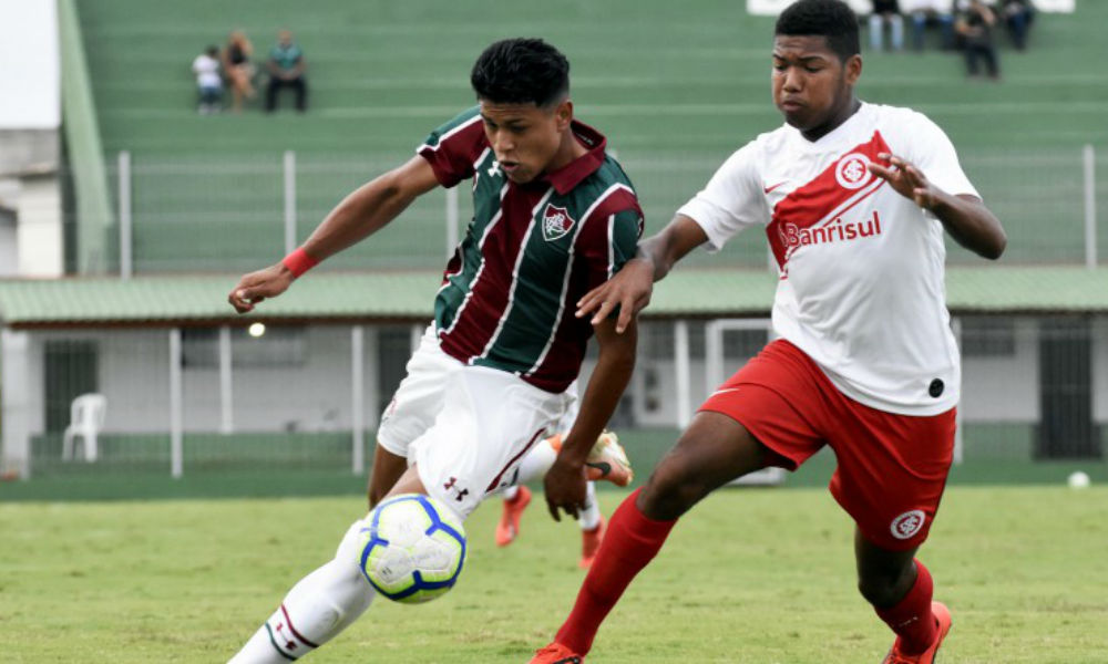 COPA DO BRASIL SUB-17. QUARTAS DE FINAL. JOGO DE VOLTA. FLUMINENSE-RJ. CLASSIFICADO. INTERNACIONAL-RS. ELIMINADO. SEMIFINAIS. VASCO-RJ. SÃO PAULO-SP. PALMEIRAS-SP. FLUMINENSE-RJ.
