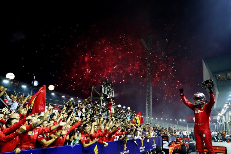 FÓRMULA 1. GP DA SINGAPURA. SEBASTIAN VETTEL.