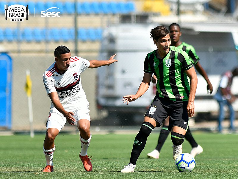 CAMPEONATO BRASILEIRO SUB-20. PRIMEIRA FASE. DÉCIMA OITAVA RODADA. FLAMENGO-RJ. AMÉRICA-MG.