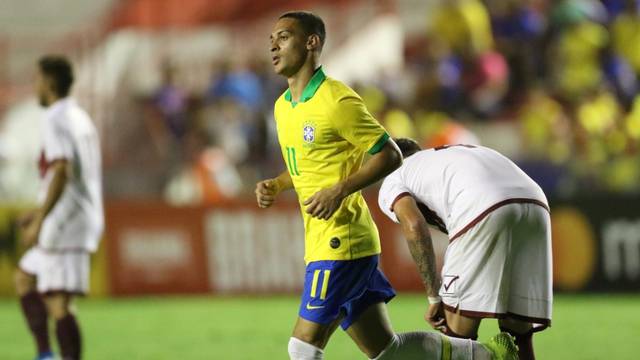 AMISTOSO. BRASIL. VENEZUELA. SUB-23.