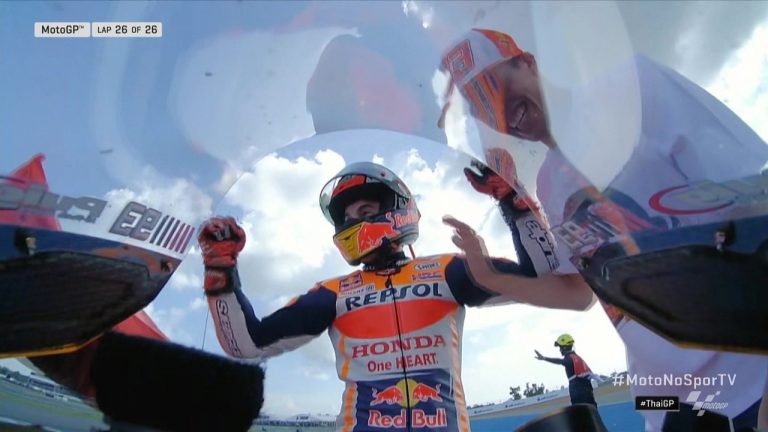 GP DA TAILÂNDIA. HEXACAMPEONATO DE MARC MÁRQUEZ.