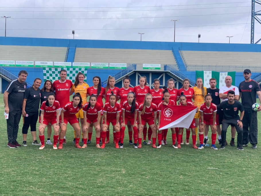 CAMPEONATO BRASILEIRO DE FUTEBOL FEMININO SUB-18. FINAL. JOGO DE IDA. SÃO PAULO-SP. INTERNACIONAL-RS.