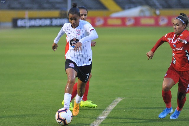 TAÇA LIBERTADORES DA AMÉRICA DE FUTEBOL FEMININO DE 2019. PRIMEIRA FASE. SEGUNDA RODADA. GRUPO C. CORINTHIANS-SP. BRASIL. AMÉRICA DE CALI. COLÔMBIA.