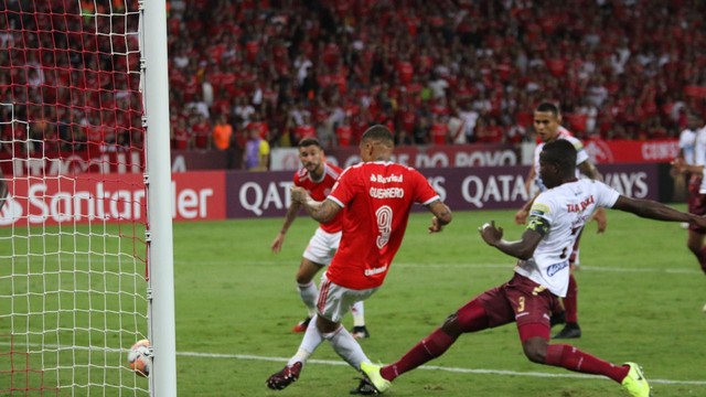 TAÇA LIBERTADORES DA AMÉRICA DE 2020. TERCEIRA FASE. JOGOS DE VOLTA. INTERNACIONAL-RS. BRASIL. CLASSIFICADO. DEPORTES TOLIMA. COLÔMBIA. ELIMINADO. BARCELONA DE GUAYAQUIL. EQUADOR. CLASSIFICADO. CERRO PORTEÑO. PARAGUAI. ELIMINADO. FASE DE GRUPOS. GRUPO A. BARCELONA DE GUAYAQUIL. EQUADOR. FLAMENGO-RJ. BRASIL. JUNIOR BARRANQUILLA. COLÔMBIA. INDEPENDIENTE DEL VALLE. EQUADOR. GRUPO E. AMÉRICA DE CALI. COLÔMBIA. GRÊMIO-RS. BRASIL. INTERNACIONAL-RS. BRASIL. UNIVERSIDAD CATÓLICA. CHILE.