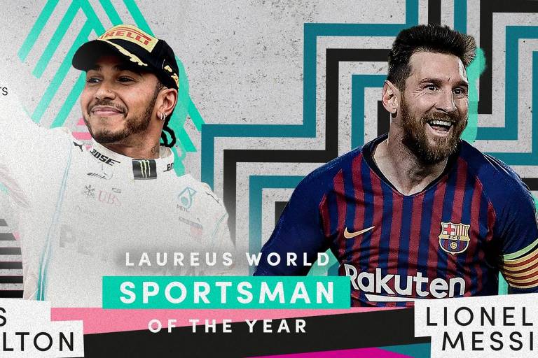 PRÊMIO. MESSI. LEWIS HAMILTON.
