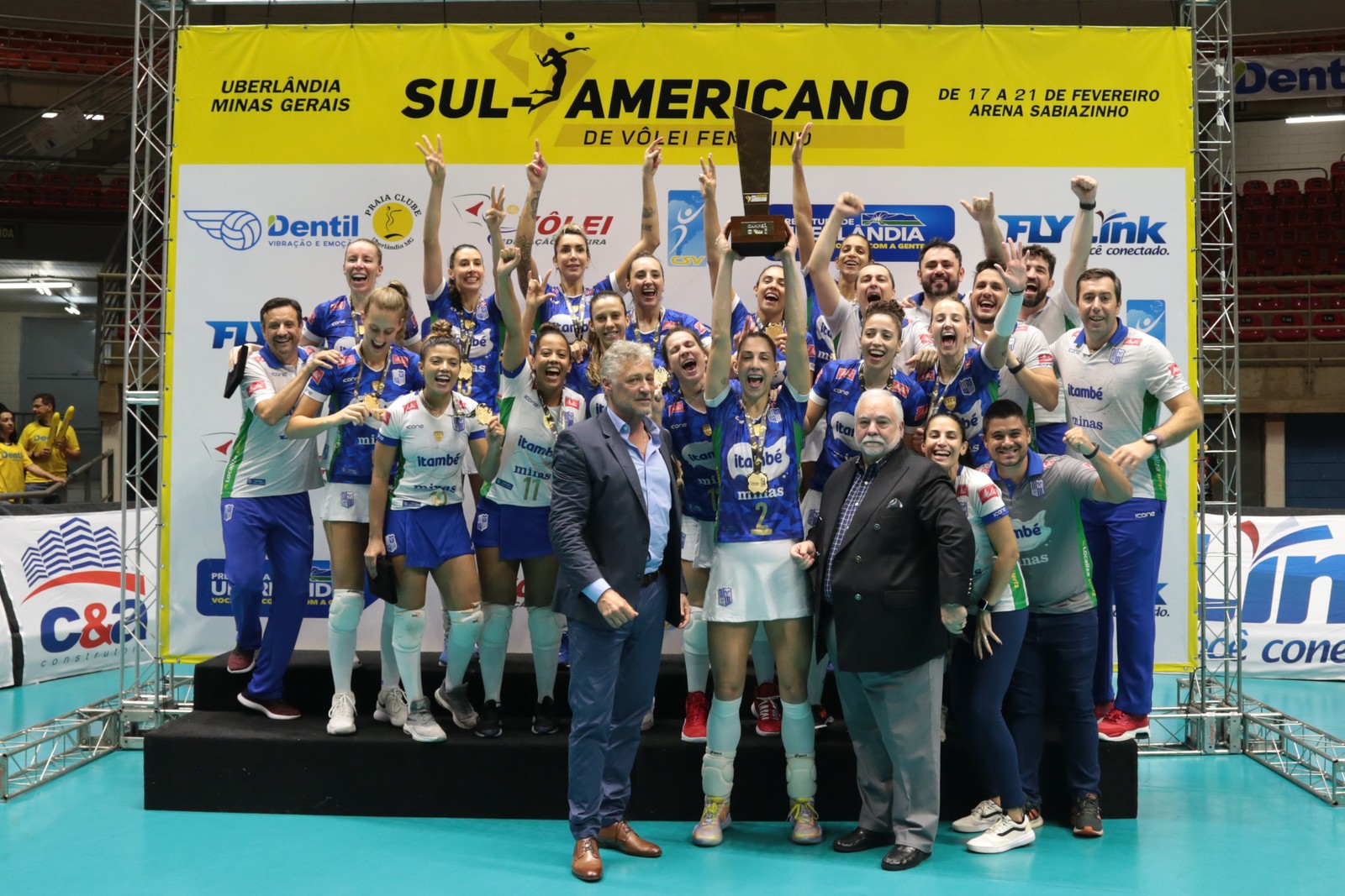 MINAS-MG. BRASIL. PENTACAMPEÃO. SUL-AMERICANO DE 2020.