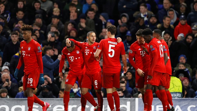 LIGA DOS CAMPEÕES DA EUROPA TEMPORADA 2019.2020. OITAVAS DE FINAL. JOGOS DE IDA. NAPOLI. ITÁLIA. BARCELONA. ESPANHA. BAYERN DE MUNIQUE. ALEMANHA. CHELSEA. INGLATERRA.