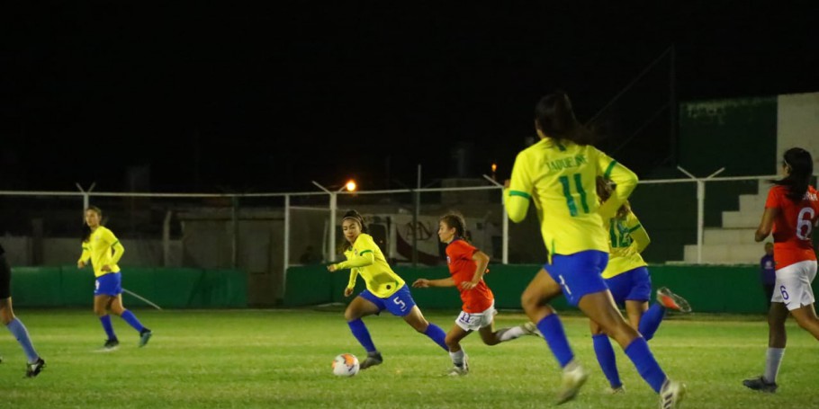 SUL-AMERICANO SUB-20. BRASIL. CHILE. FEMININO. FUTEBOL.