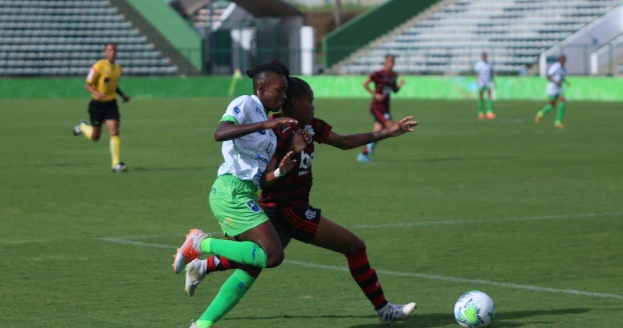 CAMPEONATO BRASILEIRO DE FUTEBOL FEMININO SÉRIE A1. PRIMEIRA FASE. QUARTA RODADA. FLAMENGO-RJ. MINAS ICESP-DF. SANTOS-SP. GRÊMIO-RS. SÃO JOSÉ-SP. VITÓRIA-BA. IRANDUBA-AM. AUDAX-SP.