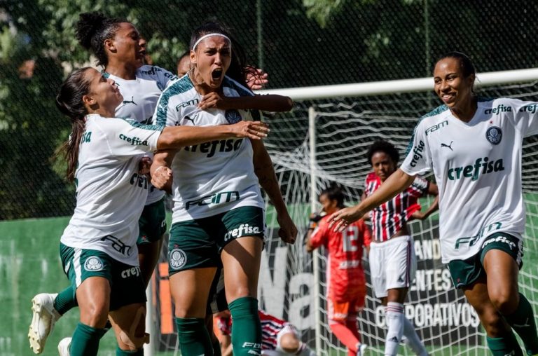 CAMPEONATO BRASILEIRO DE FUTEBOL FEMININO DA SÉRIE A1. PRIMEIRA FASE. QUINTA RODADA. PALMEIRAS-SP. SÃO PAULO-SP. GRÊMIO-RS. VITÓRIA-BA. SÃO JOSÉ-SP. AVAÍ/KINDERMANN-SC.