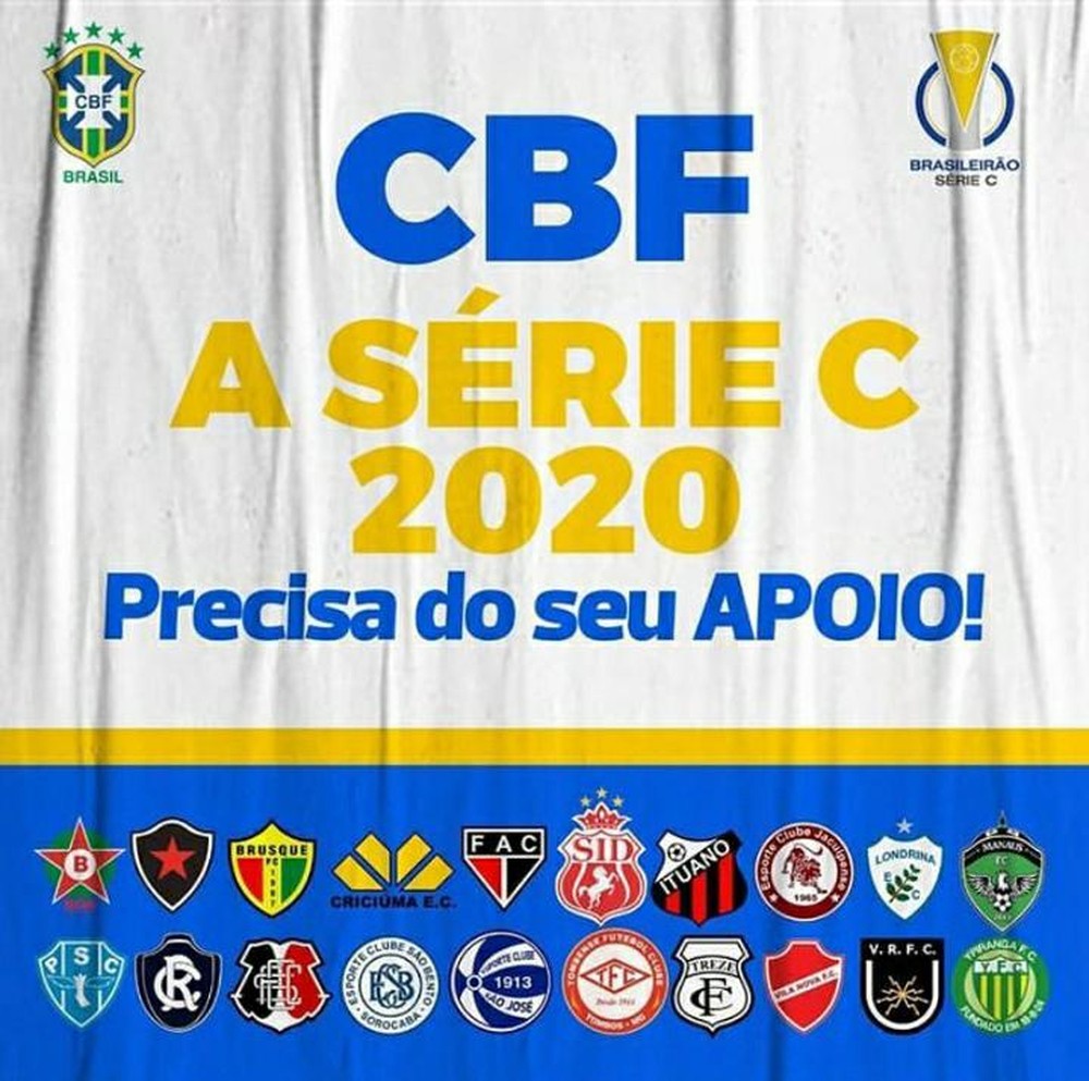 CAMPEONATO BRASILEIRO DA SÉRIE C. 2020.