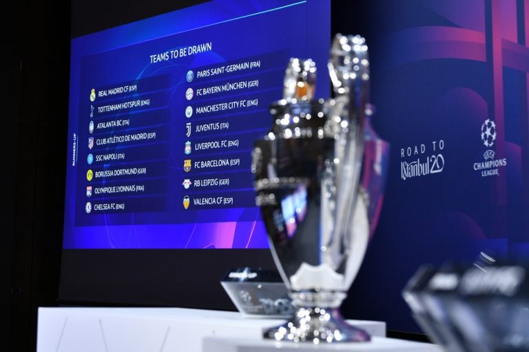 LIGA DOS CAMPEÕES DA EUROPA DE 2019.2020.