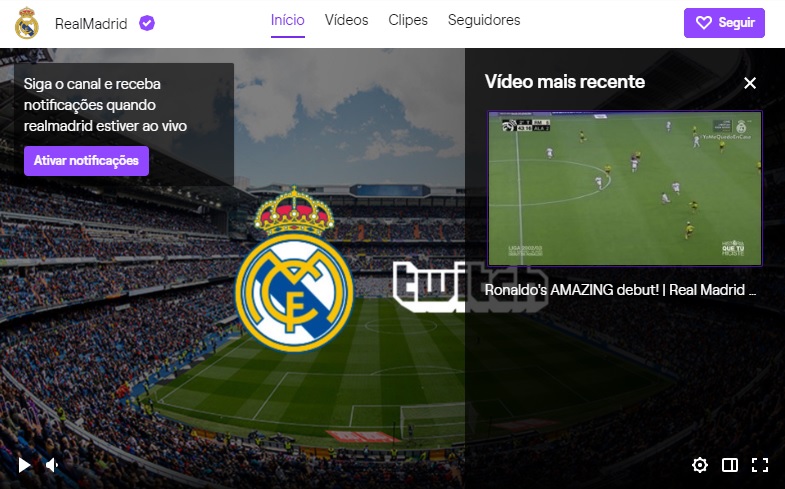 REAL MADRID. TV.