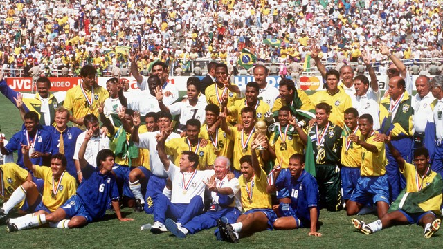 FINAL DA COPA DO MUNDO DE 1994. BRASIL. TETRACAMPEÃO. ITÁLIA.