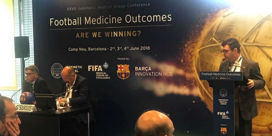 MÉDICOS DA FIFA. FUTEBOL. NOVAS POSTURAS.