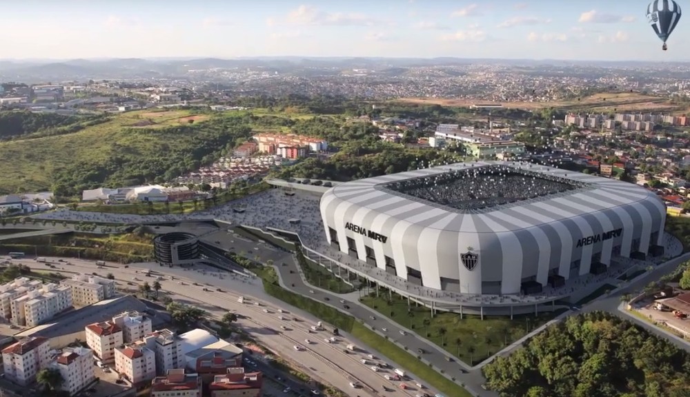 ESTÁDIO DO ATLÉTICO-MG.