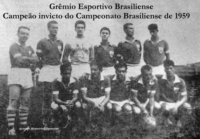 FUTEBOL BRASILIENSE. FUTEBOL DE BRASÍLIA. BRASÍLIA 60 ANOS.
