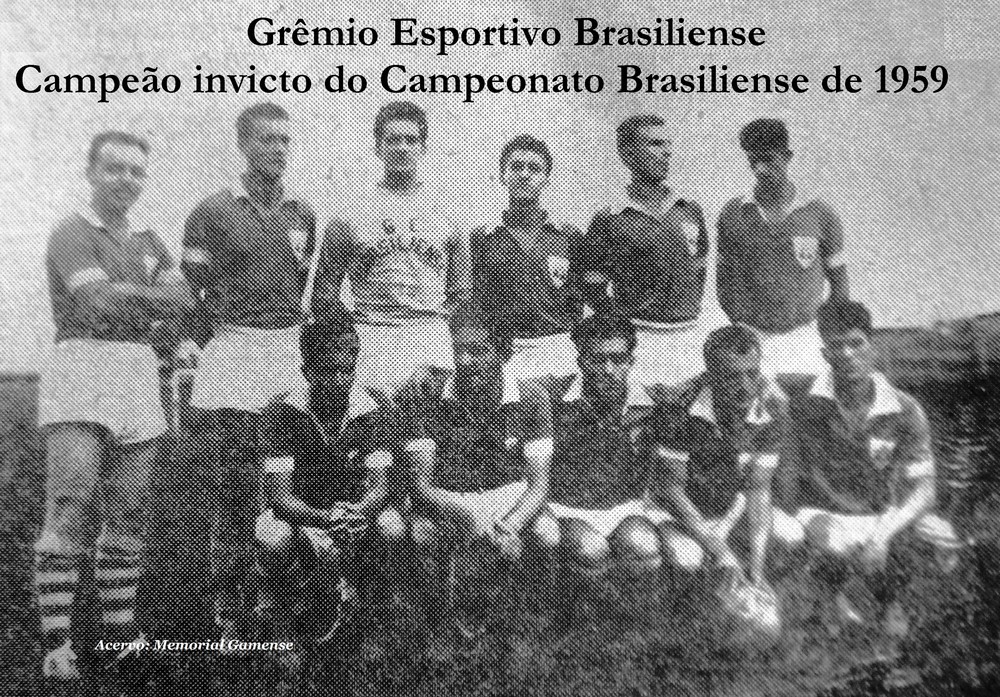 FUTEBOL BRASILIENSE. FUTEBOL DE BRASÍLIA. BRASÍLIA 60 ANOS.
