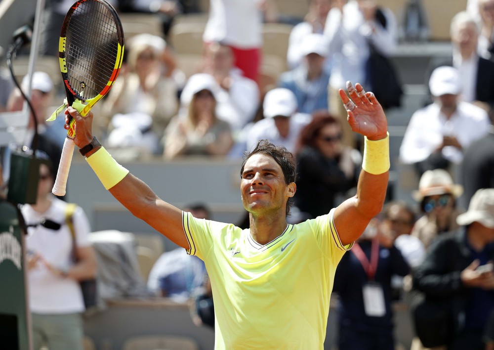 DOAÇÃO NO ESPORTE. TÊNIS. RAFAEL NADAL.