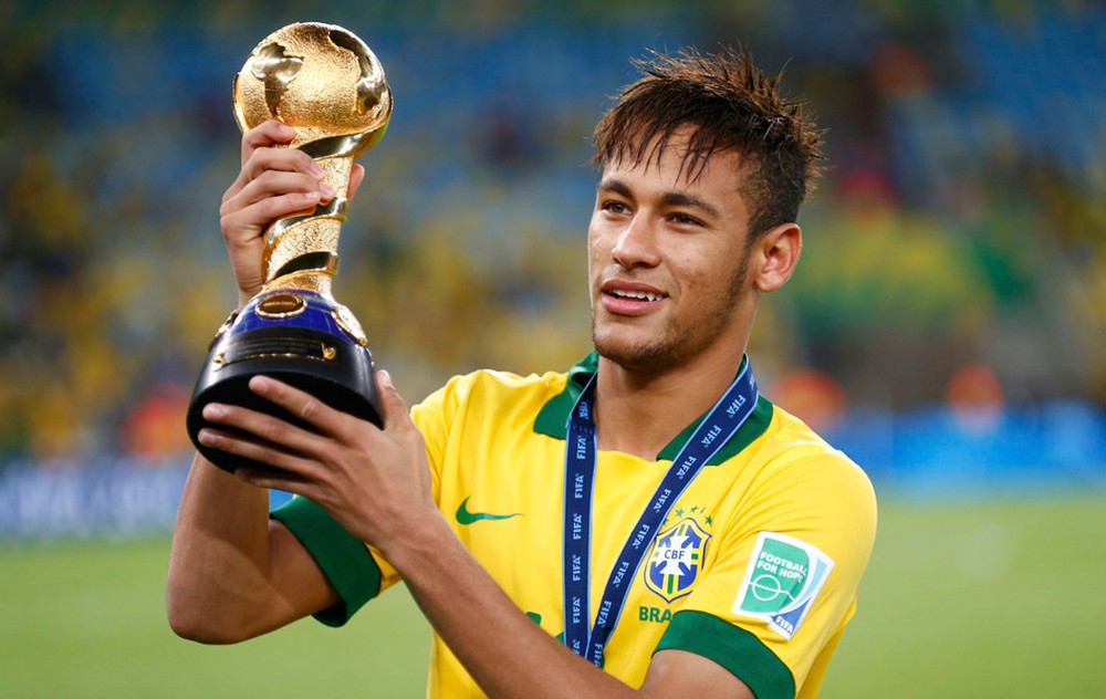 JOGO BRASIL. ESPANHA. FINAL DA COPA DAS CONFEDERAÇÕES DE 2013. BRASIL TETRACAMPEÃO.