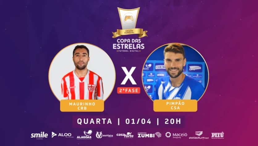 JOGOS VIRTUAIS. FEDERAÇÃO ALAGOANA DE FUTEBOL.