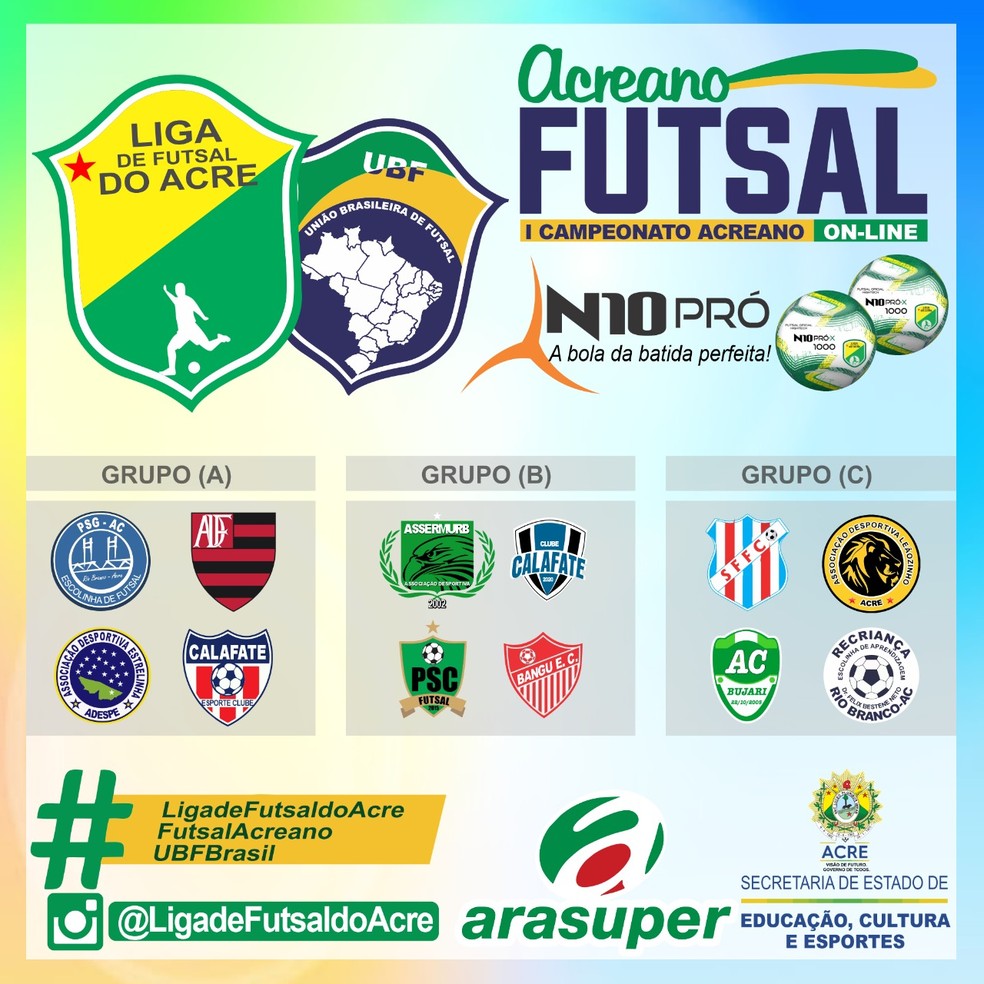FUTSAL DO ACRE-AC. ON-LINE.