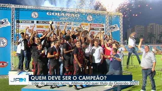 CAMPEONATO GOIANO DE 2020. ATLÉTICO-GO. GOIÁS-GO. VILA NOVA-GO. JAGUARÁ-GO.