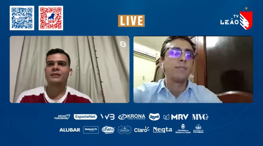 FORTALEZA-CE. LIVE. SÓCIO-TORCEDOR.