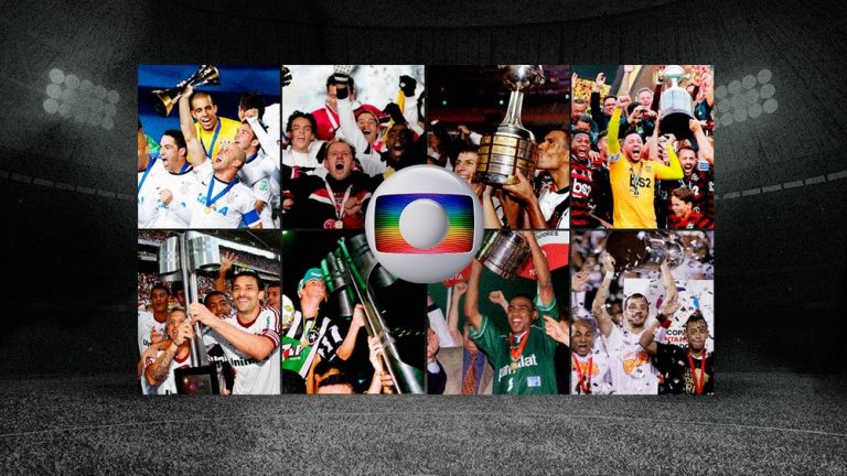 TRANSMISSÃO NA GLOBO. TAÇA LIBERTADORES DA AMÉRICA. MUNDIAL DE CLUBES DA FIFA. CAMPEONATO BRASILEIRO.
