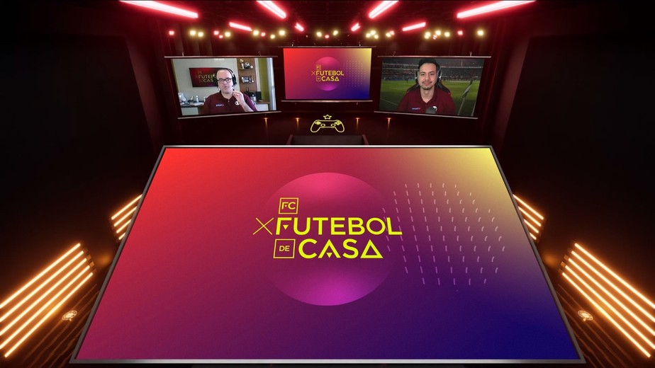 FUTEBOL EM CASA. GOIÁS-GO. FLAMENGO-RJ.
