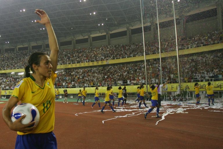 MARTA. SELEÇÃO BRASILEIRA DE FUTEBOL FEMININO. COPA DO MUNDO DE 2007.