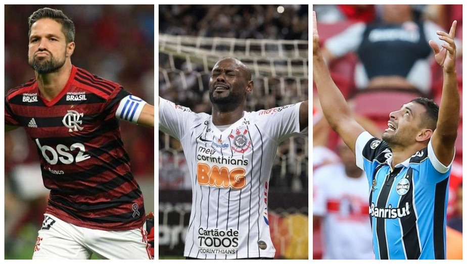 GRÊMIO-RS. FLAMENGO-RJ. SÃO PAULO-SP. ATLÉTICO-MG. CORINTHIANS-SP. FUTEBOL BRASILEIRO.
