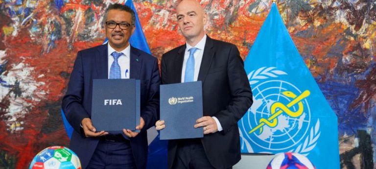 ORGANIZAÇÃO MUNDIAL DA SAÚDE. OMS. FIFA. PROTOCOLO.