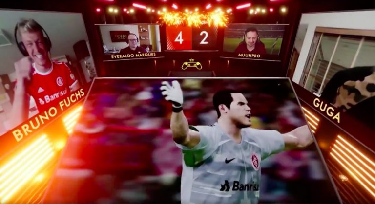 FUTEBOL EM CASA FC. INTERNACIONAL-RS. CAMPEÃO.