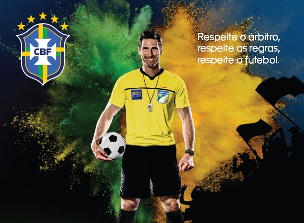 ÁRBITRO. ARBITRAGEM. CBF. CONFEDERAÇÃO BRASILEIRA DE FUTEBOL.,
