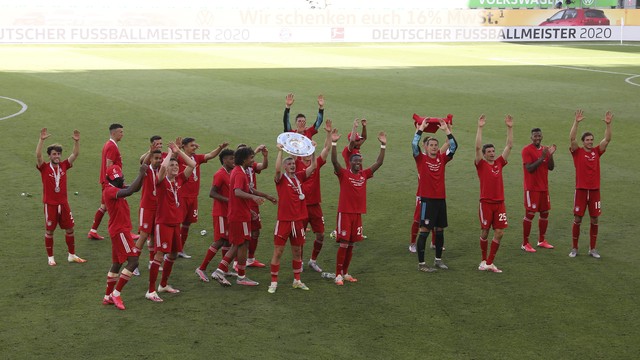 BAYERN DE MUNIQUE. CAMPEÃO. TRIGÉSIMA VEZ.