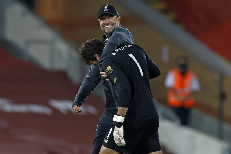 LIVERPOOL. INGLATERRA. JURGEN KLOPP. GOLEIRO ALISSON.