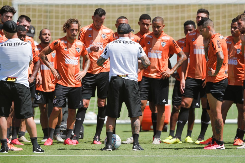 ATLÉTICO-MG. TREINO. JORGE SAMPAOLI.