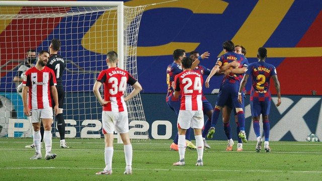 LA LIGA. CAMPEONATO ESPANHOL. BARCELONA. TRIGÉSIMA PRIMEIRA RODADA. ATHLETIC DE BILBAO.