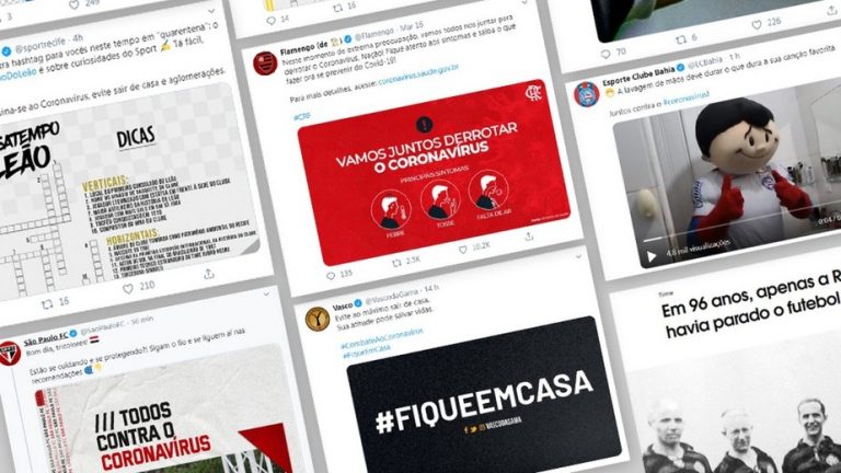 RANKING DIGITAL. MÍDIAS. CLUBES BRASILEIROS.