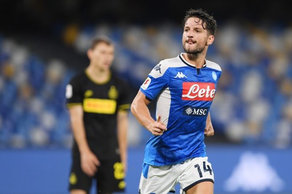 MARADONA. DRIES MERTENS. NAPOLI.