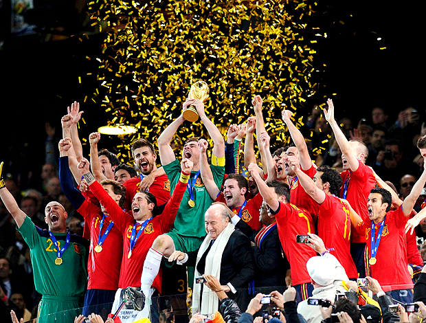 COPA DO MUNDO DE 2010. ESPANHA. CAMPEÃ.