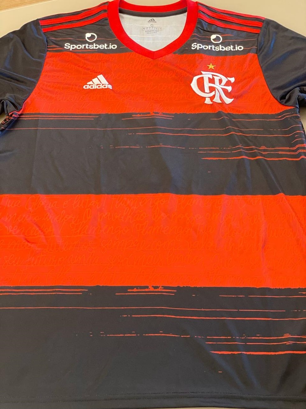 FLAMENGO-RJ. BRB. BANCO REGIONAL DE BRASÍLIA. NOVO PATROCÍNIO.