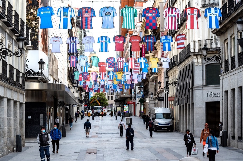 LALIGA. EXPOSIÇÃO.