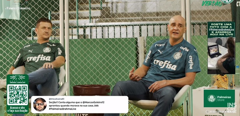 MARCOS. GOLEIRO DO PALMEIRAS-SP.