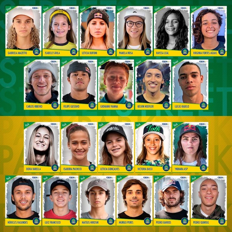 CONFEDERAÇÃO BRASILEIRA DE SKATE. JOGOS OLÍMPICOS DE 2021. TÓQUIO. JAPÃO.