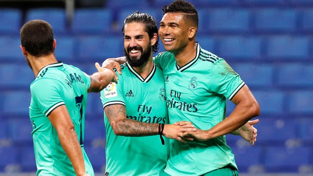 CAMPEONATO ESPANHOL. LA LIGA. TRIGÉSIMA SEGUNDA. REAL MADRID. ESPANYOL. BARCELONA. VALÊNCIA. VILLRREAL. LEVANTE. BETIS. ESPANHA.