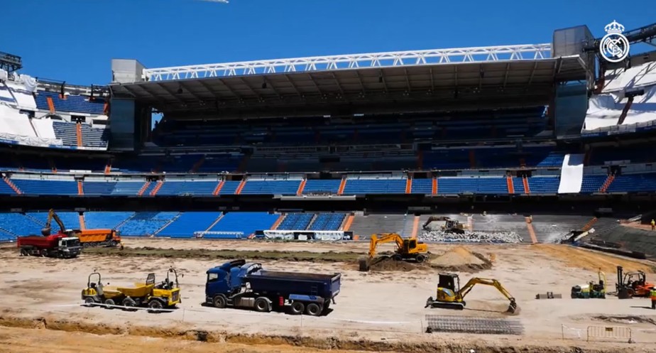 SANTIAGO BERNABÉU. REAL MADRID. ESPANHA.